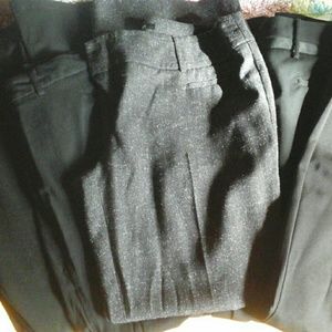 6 pairs of black or grey dress pants