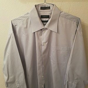 Claiborne for men dress shirt 18. 34/35 XXL