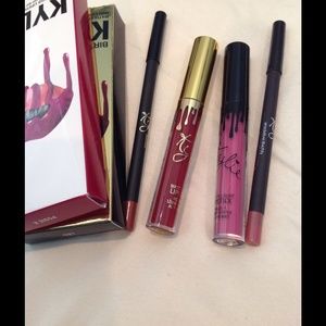 kylie jenner lip kits set of 2 new