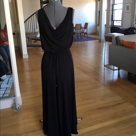 Calvin Klein black maxi dress