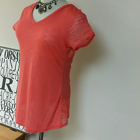 No Boundaries Tops - No Boundaries Lacy Tee