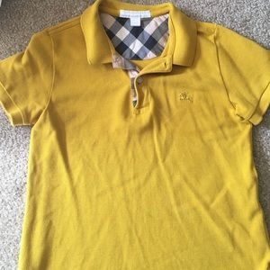Burberry boy polo