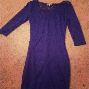 Lacey Dark blue bodycon dress💙