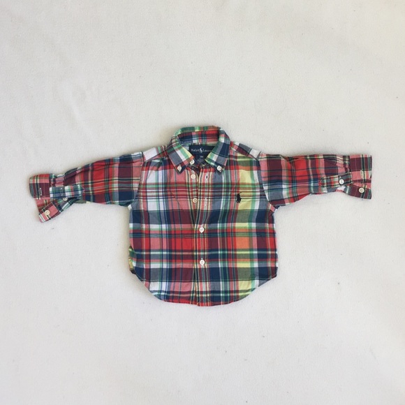 Ralph Lauren button down shirt Kids