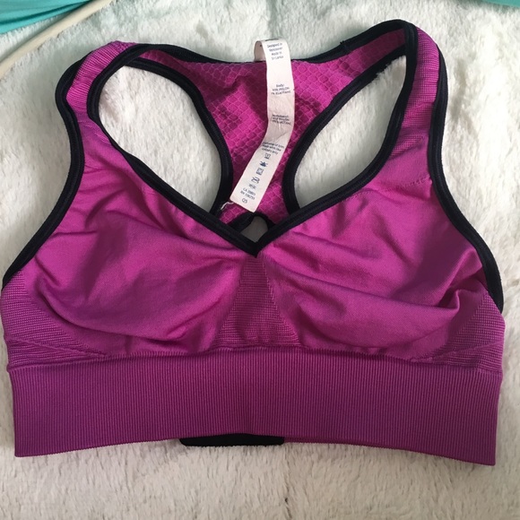 Purple Lululemon sports bra