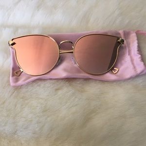 NEW rose gold sunglasses