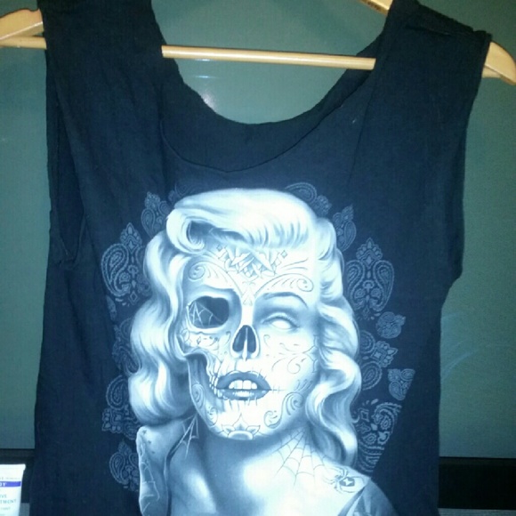 Marilyn Monroe top size med