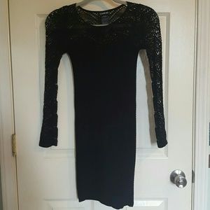 Bebe little black dress