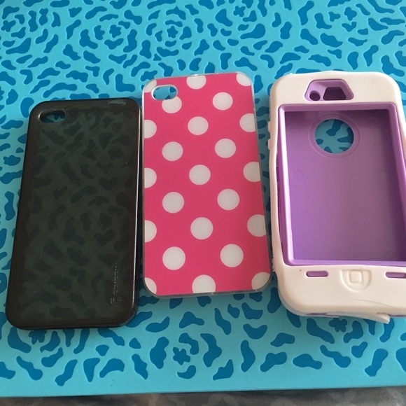 IPHONE 4/4s Phone Case Bundle