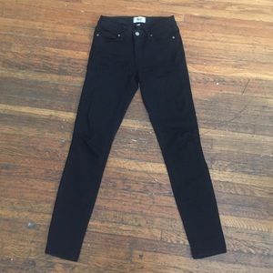 Paige black skinny jeans