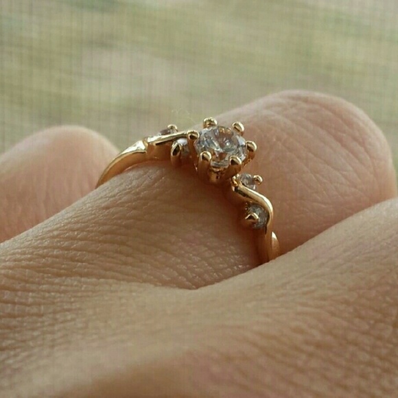 LAST ONE Rose Gold Dainty Ring - Picture 2 of 4