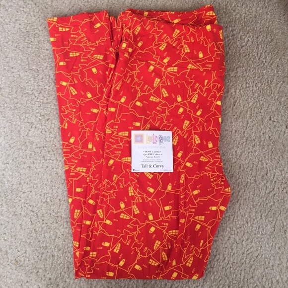 Lularoe TC Halloween leggings