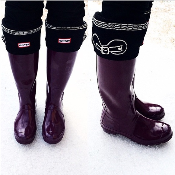 Hunter Trompl'oiel Welly Socks!