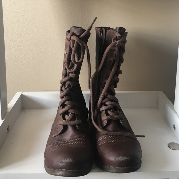 GUC Brown Combat Boots