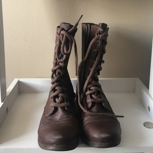 GUC Brown Combat Boots