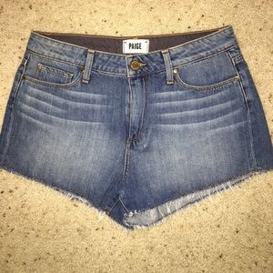NWOT Paige denim shorts