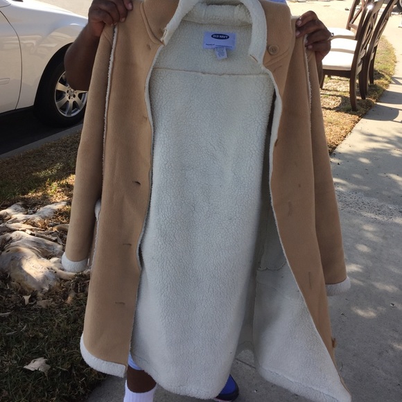 Old navy cream coat