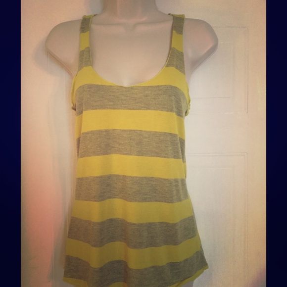 Cute striped tank top.