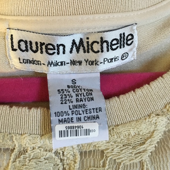 Lauren Michelle lace shirt - Picture 2 of 3