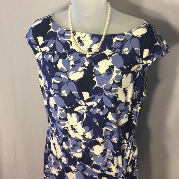 Faux wrap dress
