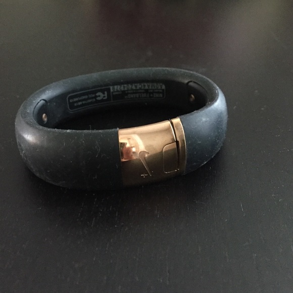 Rose gold Nike fuel band