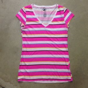 OP striped t-shirt