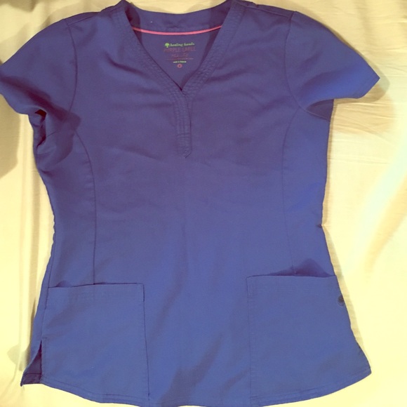 Healing Hands Blue Scrubs