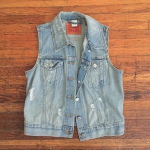 Levis jean vest