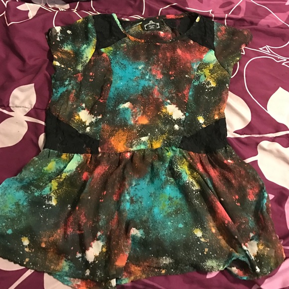 Galaxy blouse
