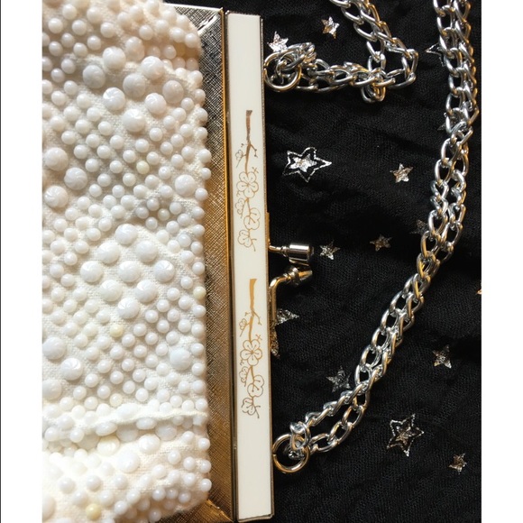 Vintage beaded evening bag made in Hong Kong - Picture 2 of 4