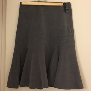 Elevenses Anthropologie, size 4, flounce skirt.