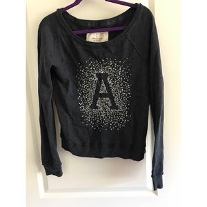 Abercrombie & Fitch Blue Sequin Pullover