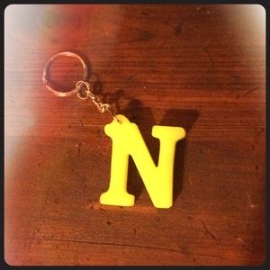 Letter "N" keychain.