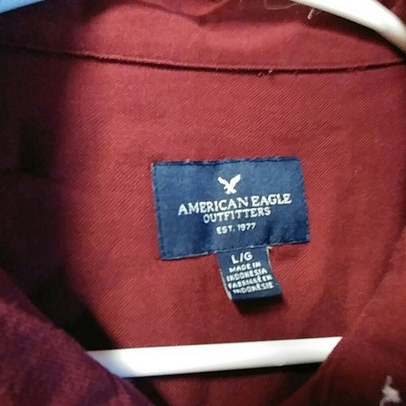 Burgundy button down! - Picture 2 of 2