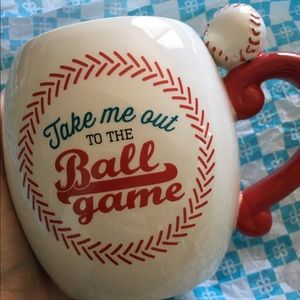 Baseball theme coffee mug