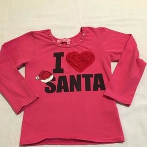Haven Girl I love Santa shirt