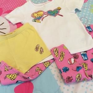 Osh Kosh 3 pc beach pjs