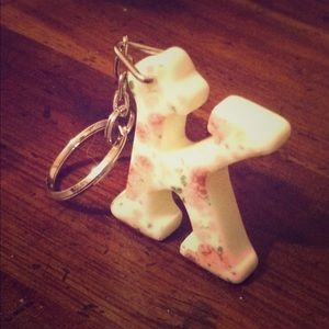 Letter "K" keychain.