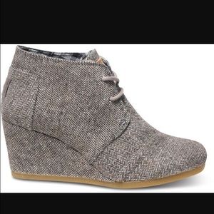 Toms Herringbone Wedge