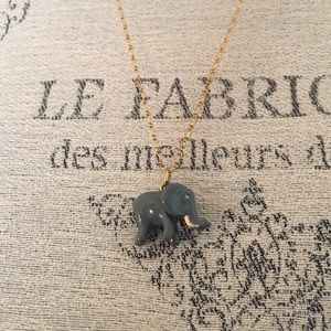 🐘J Crew Elephant necklace🐘