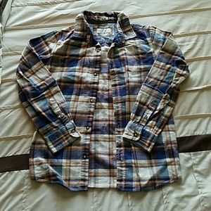 Zara boys plaid shirt