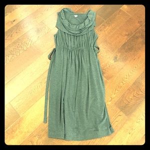 J. Crew sleeveless midi dress