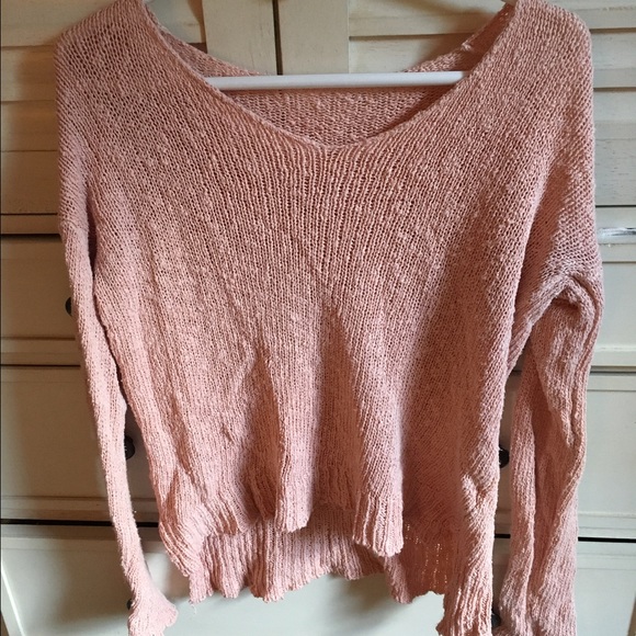 Brandy Melville Pink Sweater