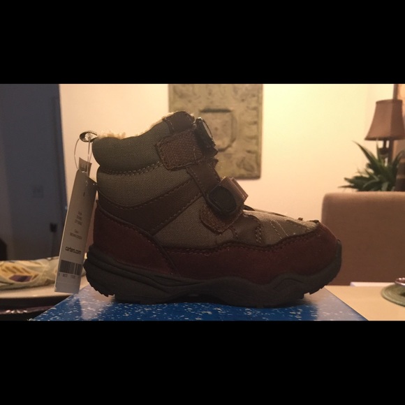 Nautica Green and brown boots. - Picture 1 of 2