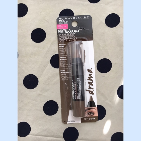 Maybelline BROWdrama pomade crayon (soft brown)