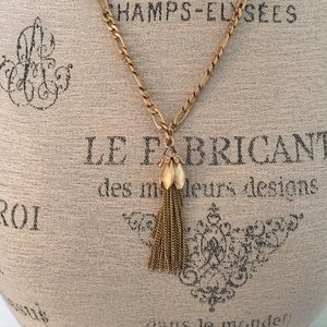 J crew tassel necklace