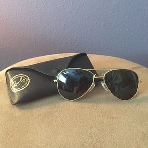 Ray Ban Gold Aviators