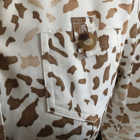 Women's Carole Little Petite button down top - Picture 2 of 8