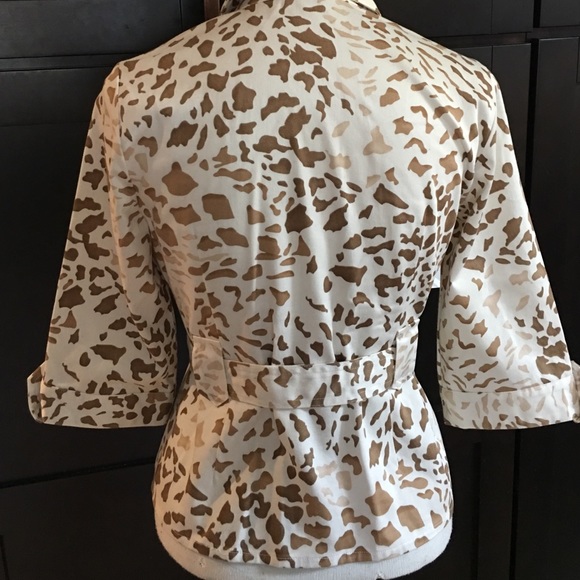 Women's Carole Little Petite button down top - Picture 3 of 8