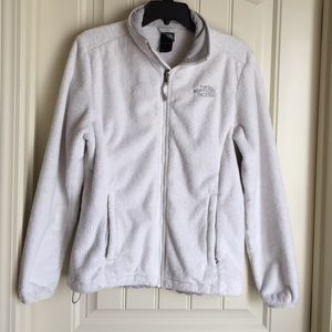 LOWERED PRICE🎉White NorthFace Fleece Jacket
